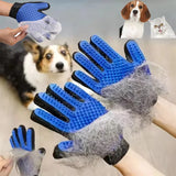 Pet Cat Grooming Remover Gloves Cats Hair Brush & Comb Gloves to Bathe Dogs Cleaning Hair Removal for Dog Animal Use Accessoies